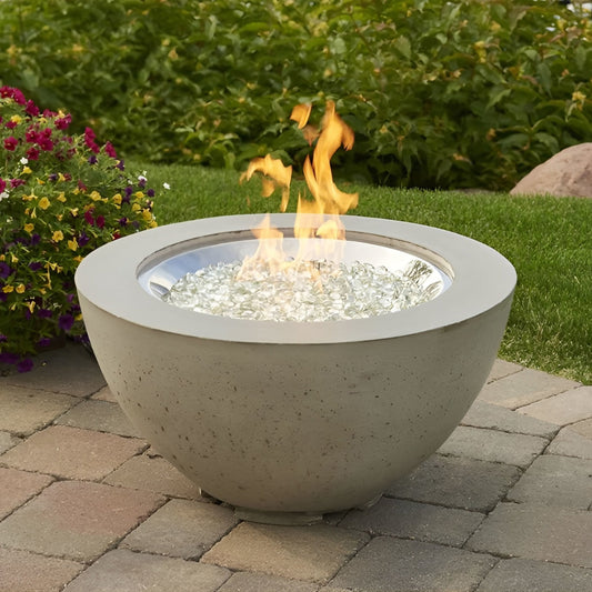 Outdoor Greatroom 29"/42" Cove Round Gas Fire Pit Bowl - CV-20/CV-30