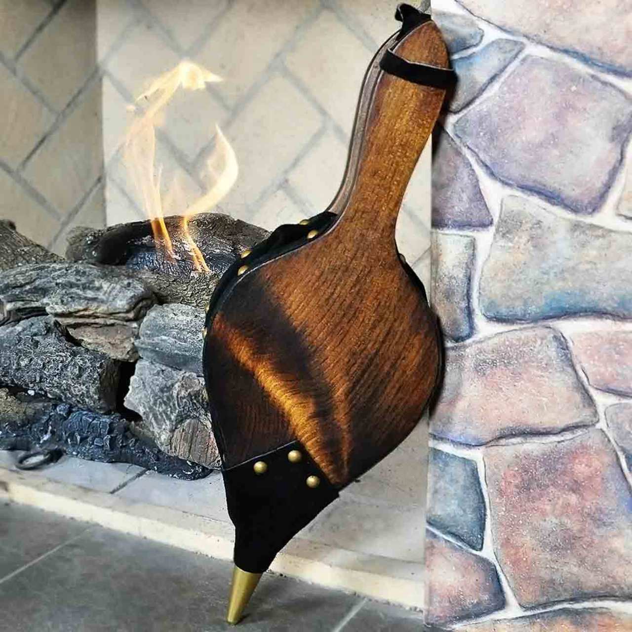 Johnny Beard Antique Pine  Bellows