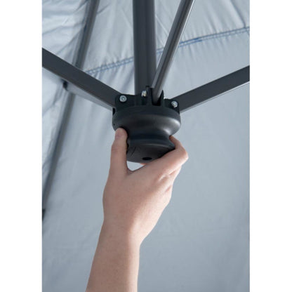 Expedition EX100 One Push 10' x 10' Straight Leg Canopy - Charcoal