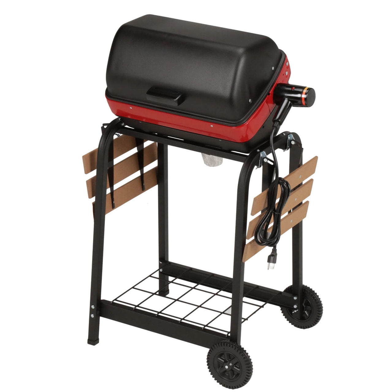Americana 3-Zone Cart Electric Grill with Side Tables - 9325U8.181