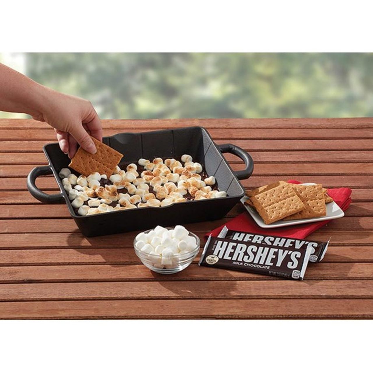 Hersheys Cast Iron S'mores Pan