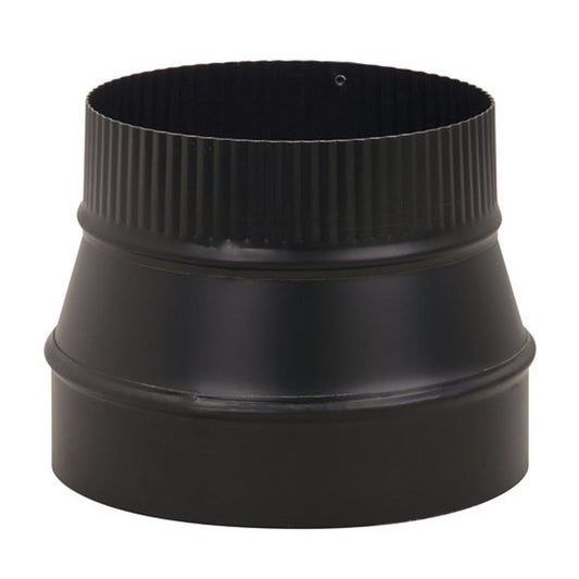 8" to 7" 24-Ga. Snap-Lock Black Reduce