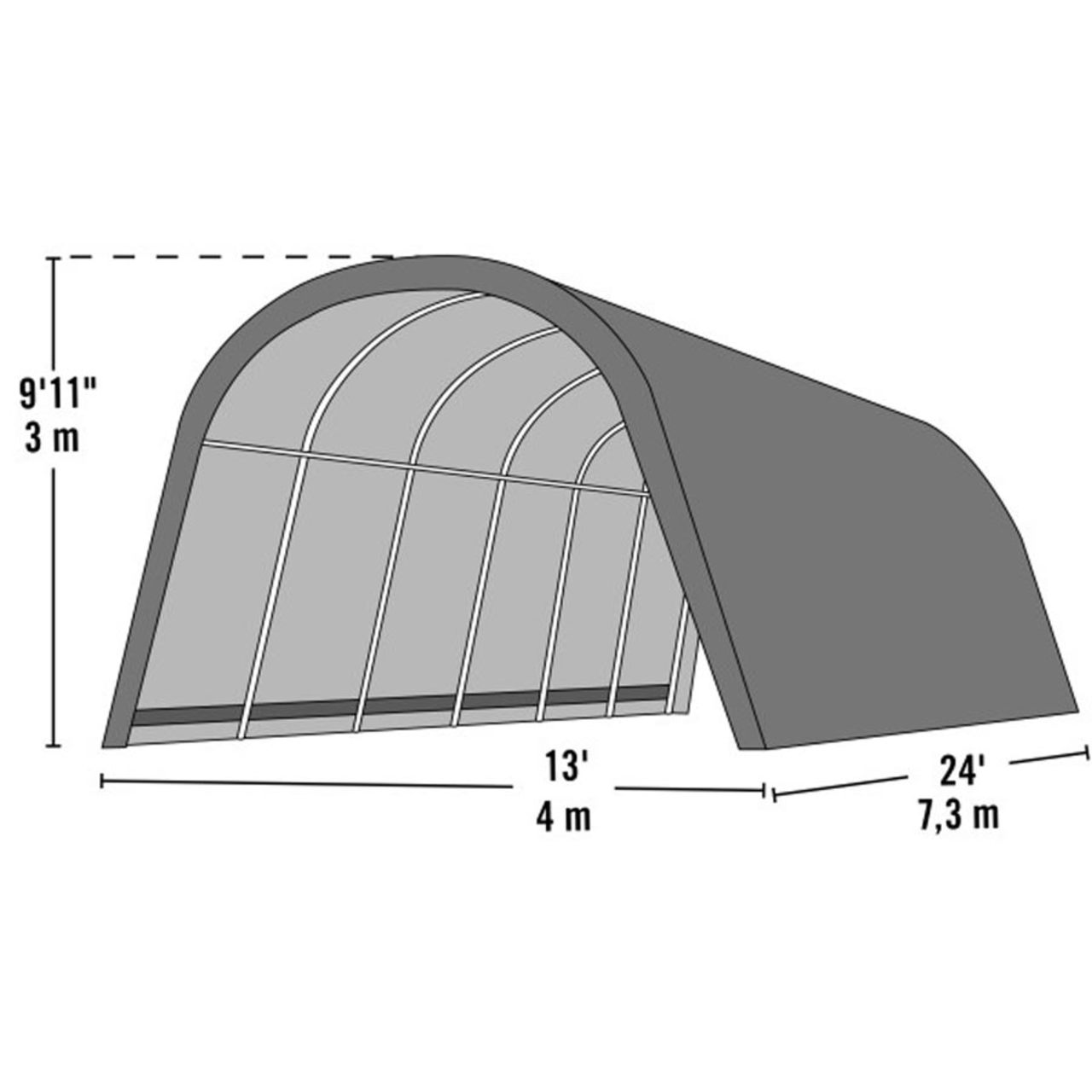 13' x 24' Shelter/Shed