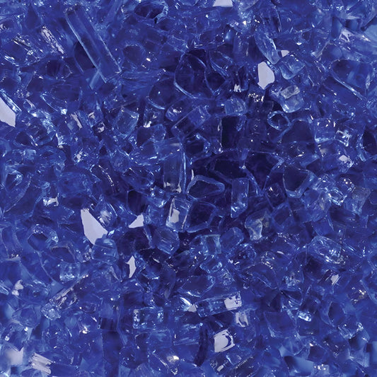 Superior 5Lb Bag Glass Media - Reflective Blue H8424 CRSHGL-RBLU