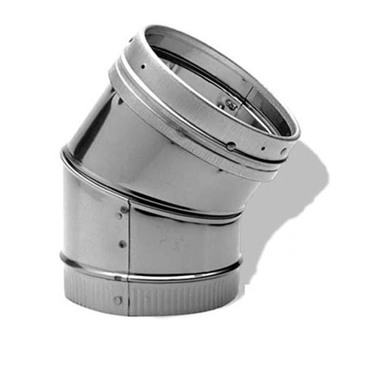 8" DuraLiner 45 Degree Stainless Steel Elbow - 8DLR-E45SS