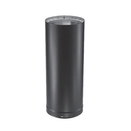 7" x 6" DVL Double-Wall Black Stove Pipe - 7DVL-06