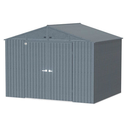 Arrow Elite Steel Storage Shed 10' x 8' Anthracite