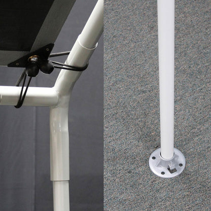 King Canopy 10 x 20 6-Leg King Canopy with Gray Cover - KMK1PCS