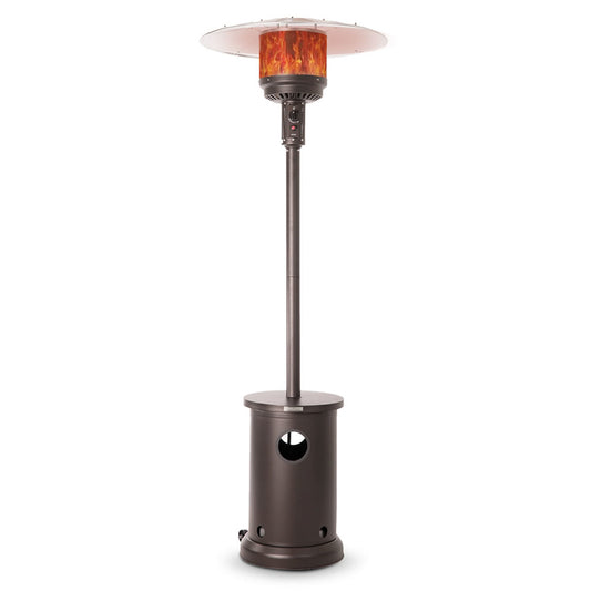 Fire Sense Mocha Finish Patio Heater with Table - 65264