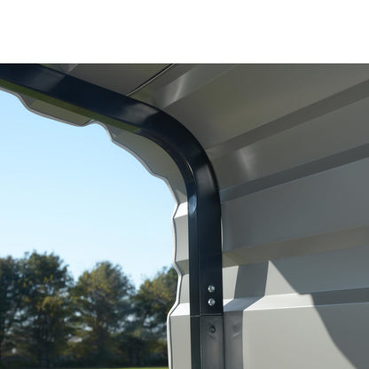Arrow 10 x 20 x 9 Carport - Eggshell