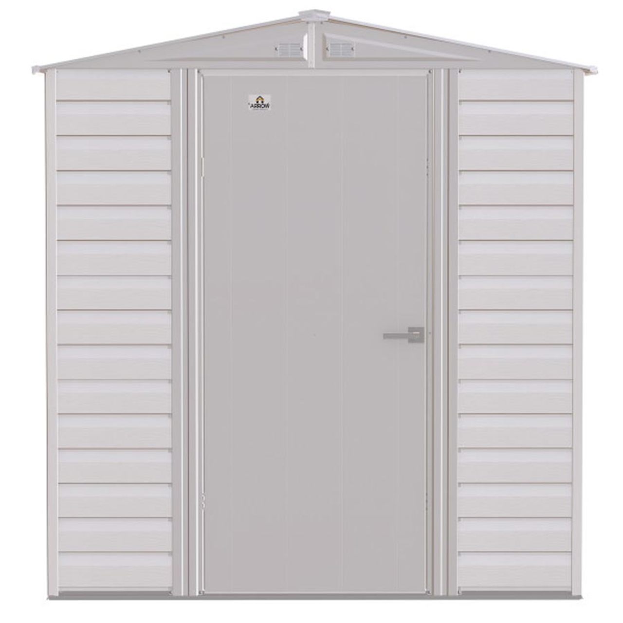 Arrow Select 6' x 5' Steel Storage Shed -  Flute Gray