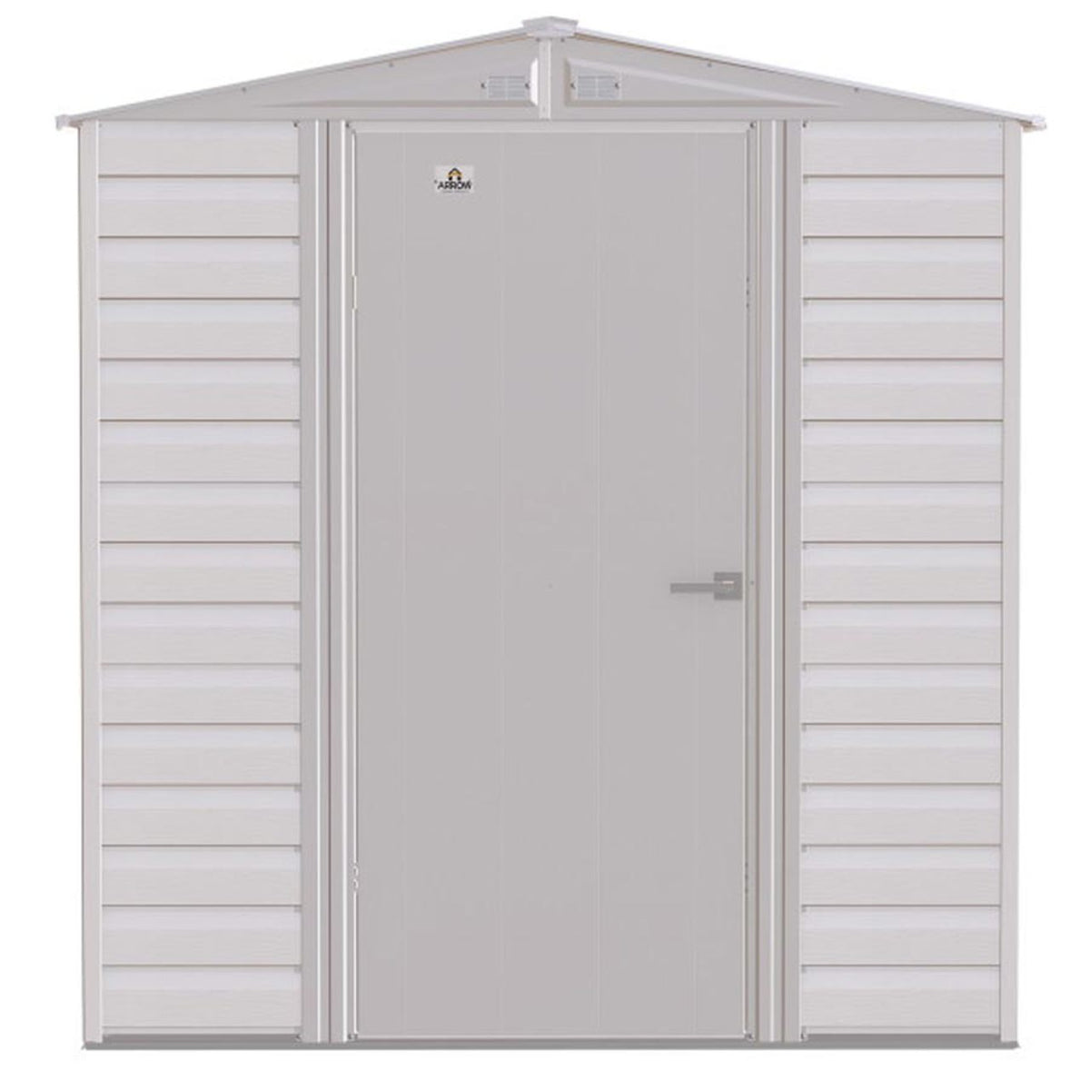 Arrow Select 6' x 5' Steel Storage Shed -  Flute Gray