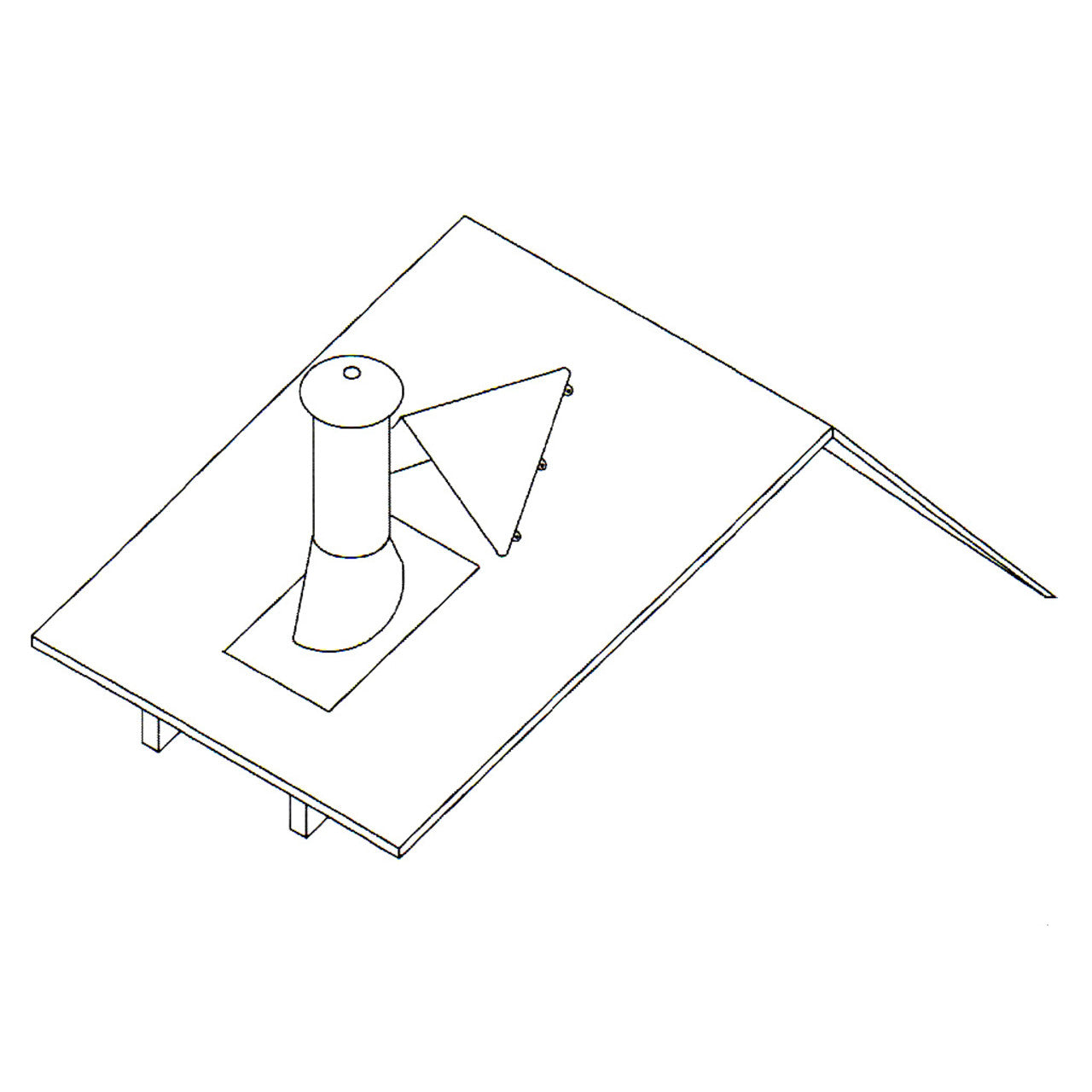 6" DuraVent Snow Splitter - 6DT-SP