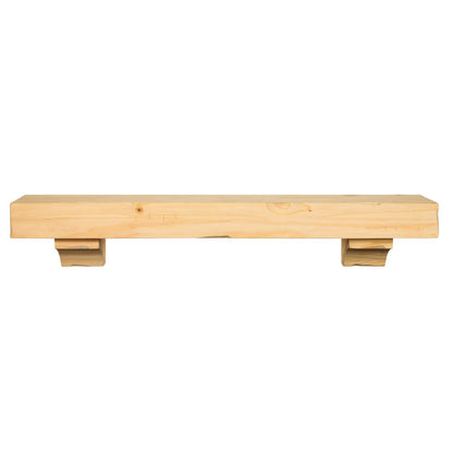 60" Shenandoah Unfinished Fireplace Shelf by Pearl Mantels