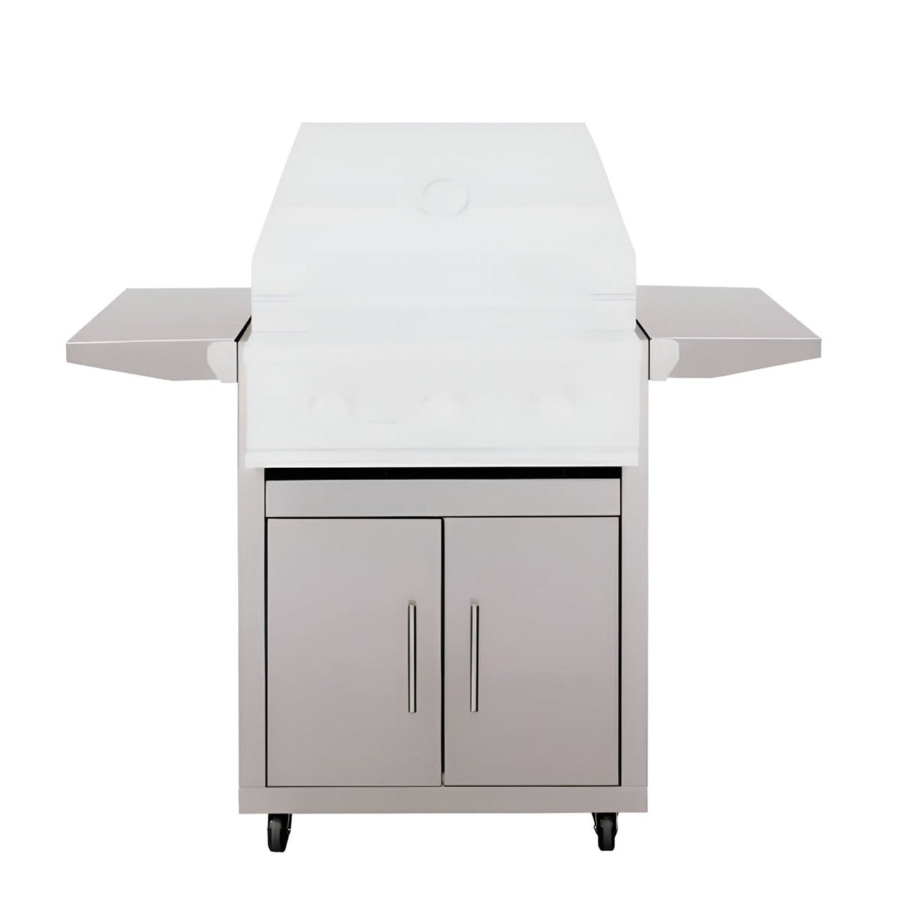 TrueFlame Deluxe Cart With Fold-Down Side Shelves (Fits TF25, TFE25) - CART-TF-25DC