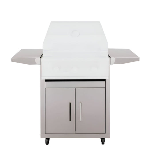 TrueFlame Deluxe Cart With Fold-Down Side Shelves (Fits TF25, TFE25) - CART-TF-25DC