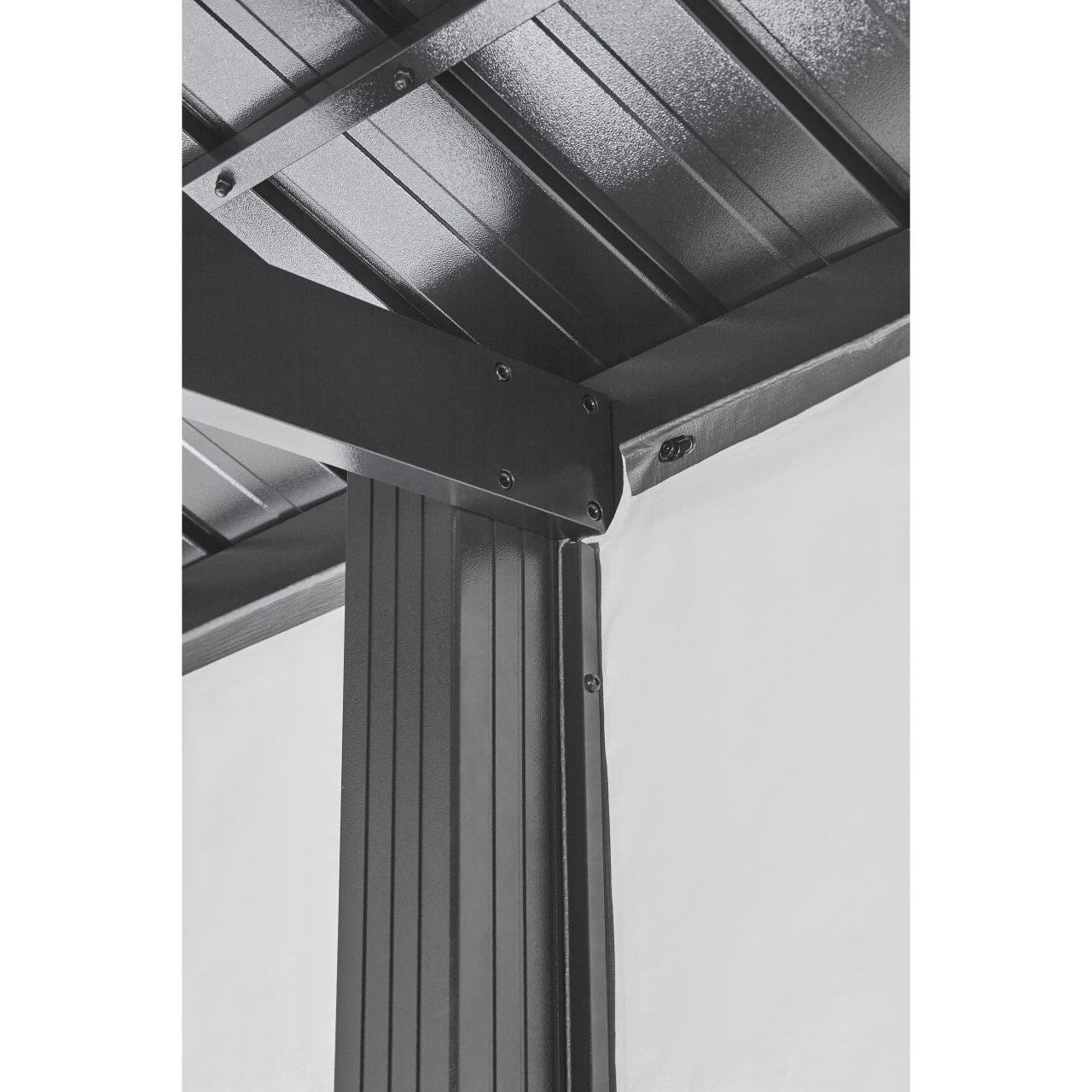 Samara 12' x 20' Carport Enclosure Kit - Gray