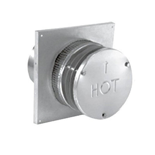 5" x 8" DirectVent Pro Round Horizontal Termination Cap - 58DVA-HRCS