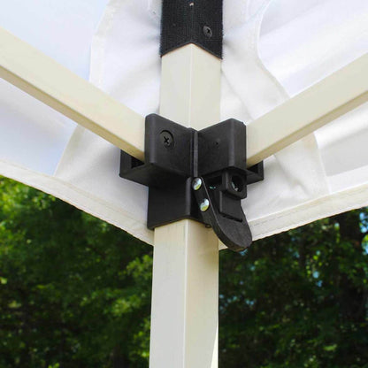 King Canopy Festival 10' x 10' White Instant Canopy - FSSHST10WH