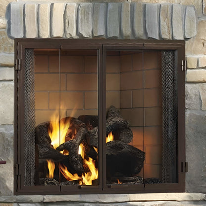 Outdoor Lifestyles 42" Castlewood Wood Firebox - ODCASTLEWD-42-B