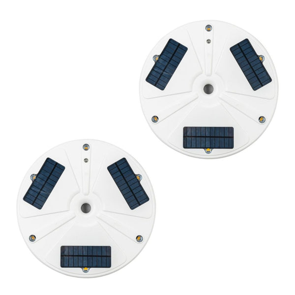 Solar LED Uplight Planter Base | 2-Pack | Gama Sonic – Northline