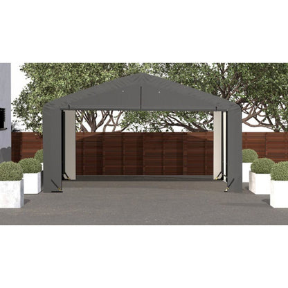 ShelterTube 20' x 18' x 10' Wind & Snow-Load Rated Garage - Gray