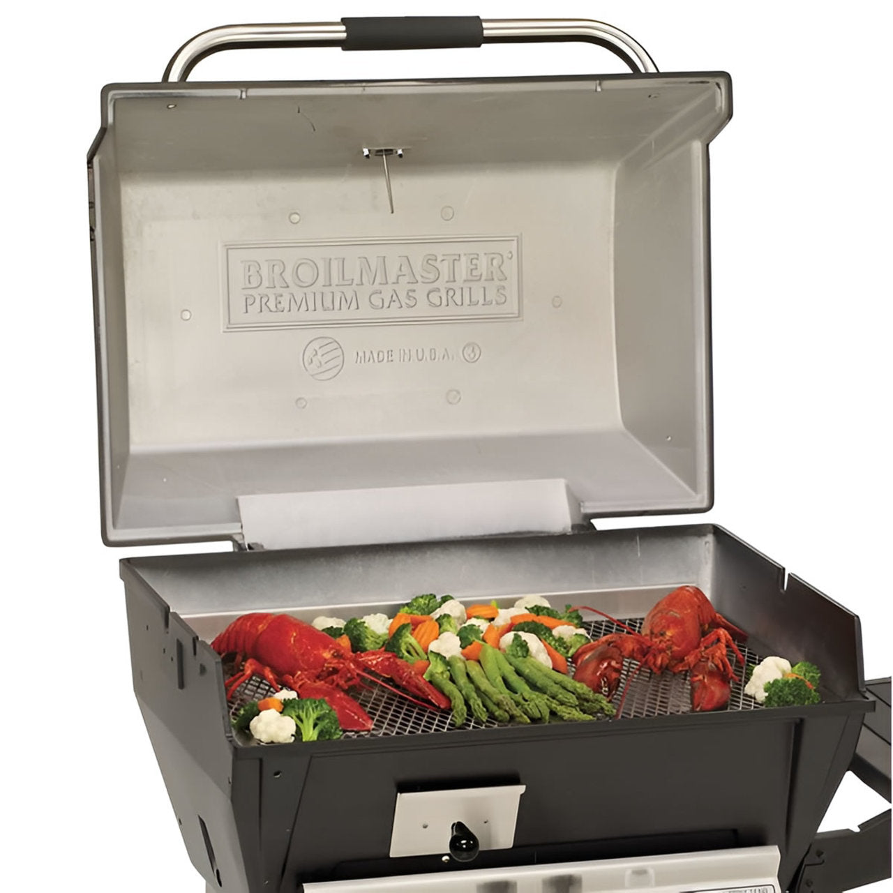 Broilmaster Slow Cooker Gas Grill Package - LP - Q3PK1