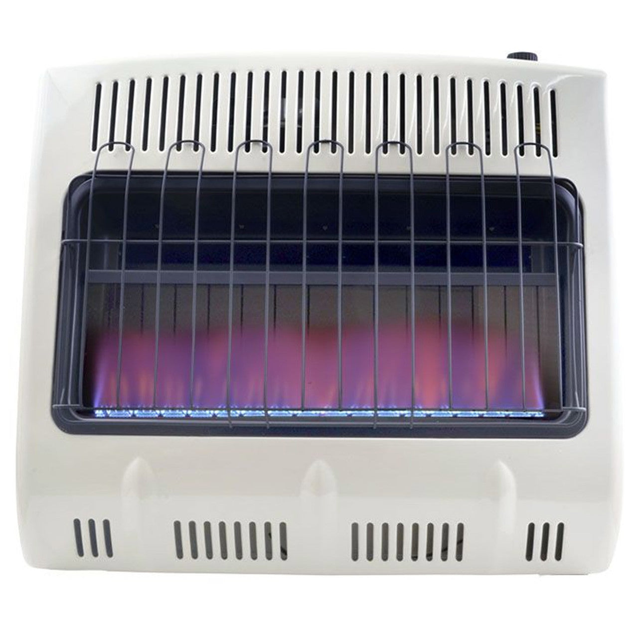 Vent Free 30,000 BTU Blue Flame Propane Heater- White - F299730