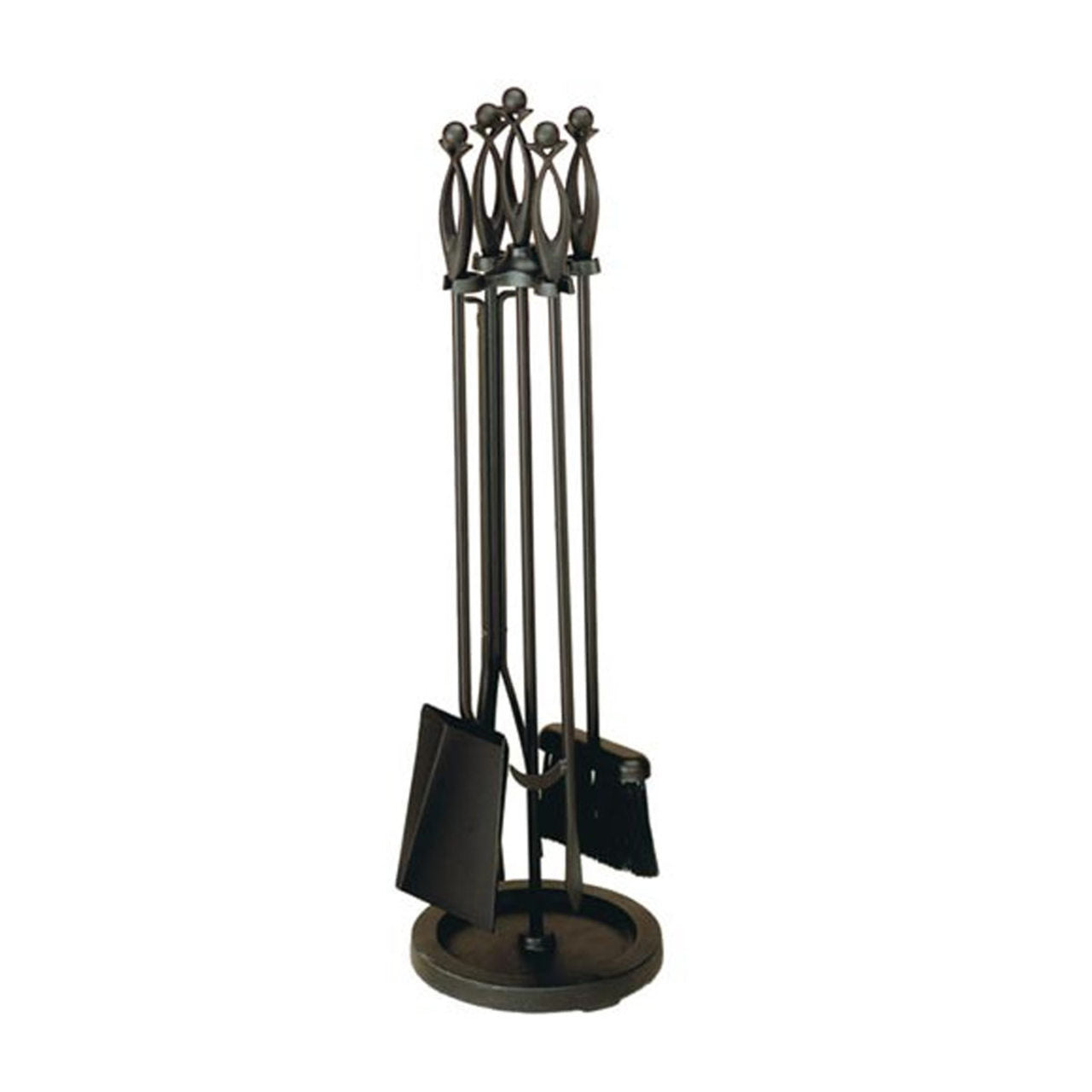 5 Piece Oval Handle Tool Set - Black