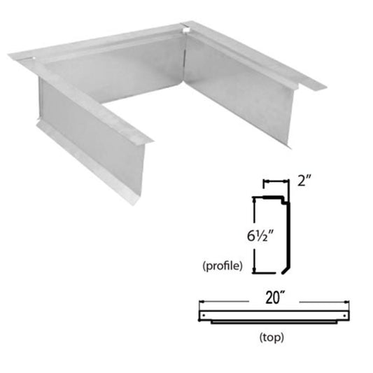 10'' DuraChimney II Roof Radiation Shield - 10DCA-RRS