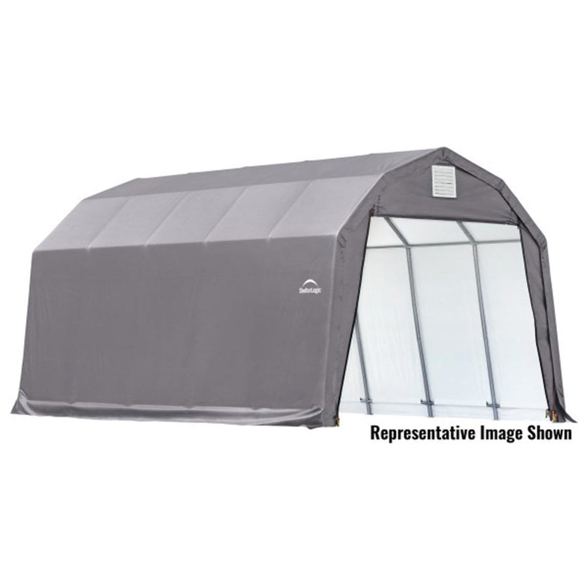 ShelterCoat 12' x  28' Garage Barn - Gray