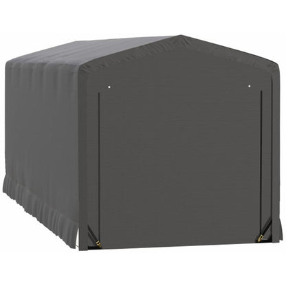 ShelterTube 10 x 27 x 10  Wind & Snow-Load Rated Garage - Gray