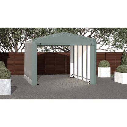 ShelterTube 12 x 18 x 10  Wind & Snow-Load Rated Garage - Green