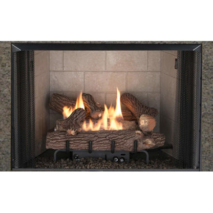 Superior 42" VRT2500 Series Vent-Free Clean Face Fireplace - White Stacked Liner