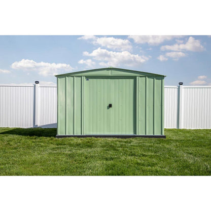 Arrow Classic Steel Storage Shed  10' x 12' - Sage Green