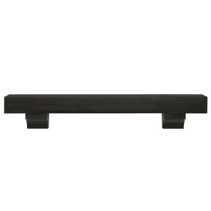 72" Shenandoah Fireplace Shelf by Pearl Mantels - Espresso Distressed Finish