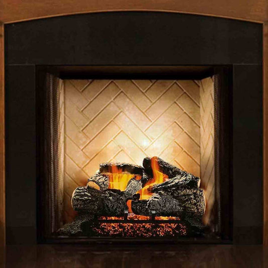 30" Cross Timbers Vented Gas Log Set-Propane (LP) Gas