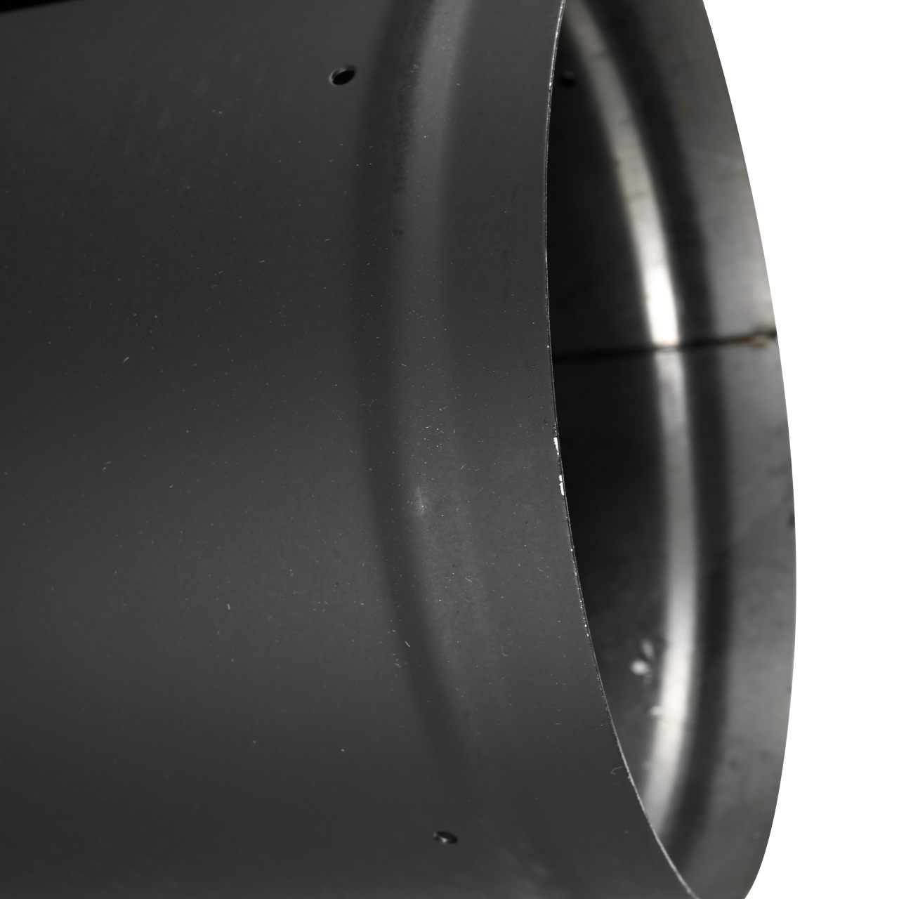 6" HeatFab 38" to 70" Adjustable Black Stovepipe - 2606B
