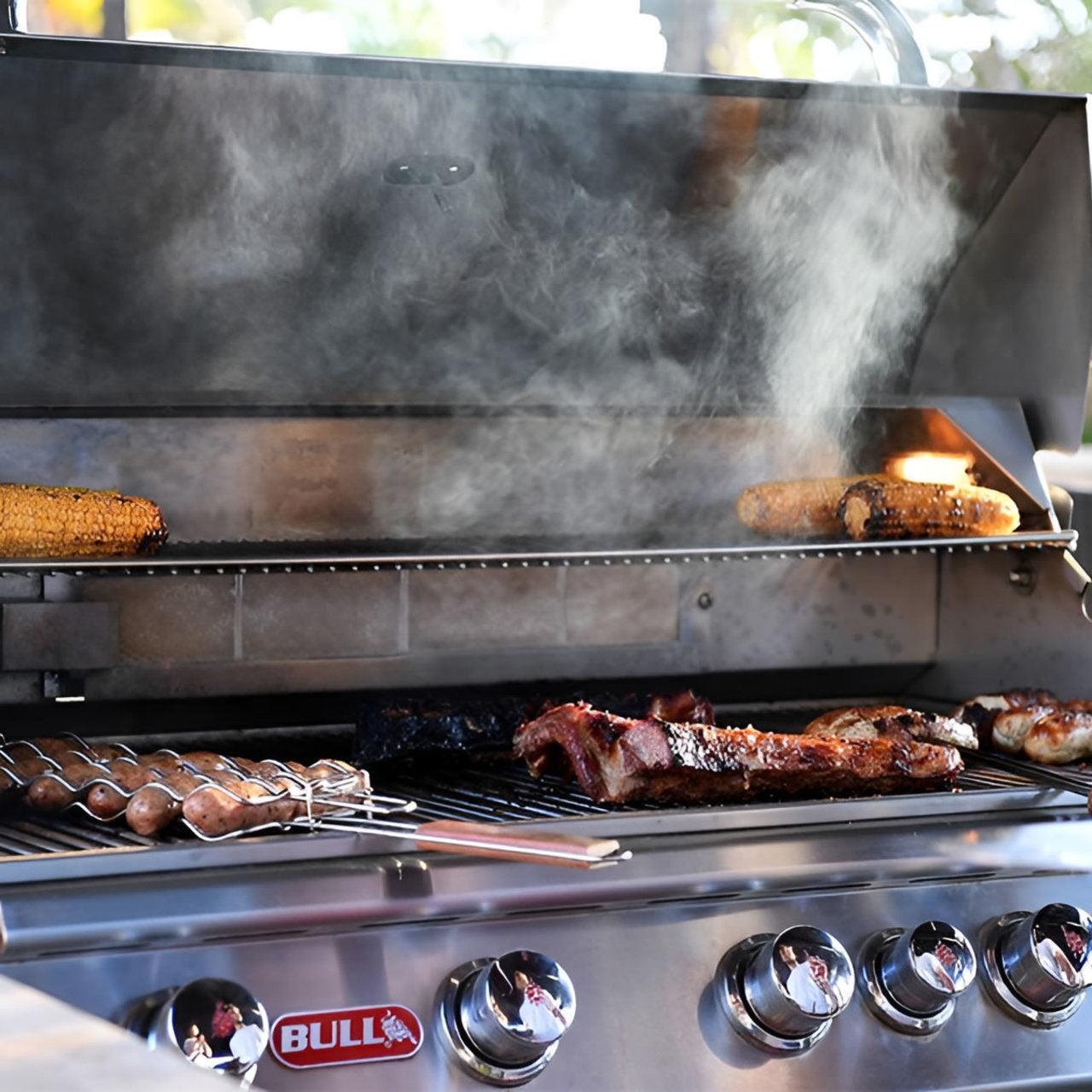 Bull 46" Diablo 6-Burner Drop In Grill - NG 62649