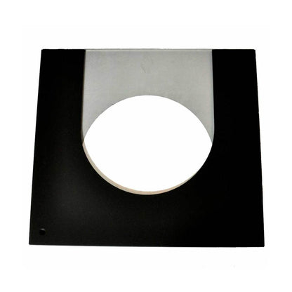 10" MetalBest Ultra-Temp Adjustable Pitched Ceiling Plate - 10T-PCPAJ