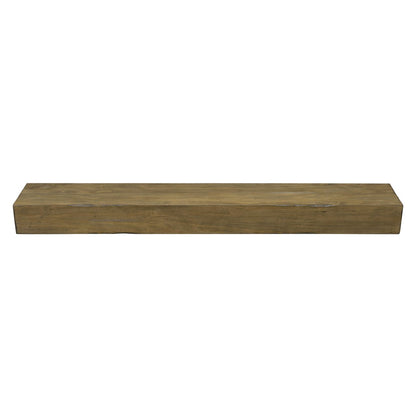 60" Shenandoah Fireplace Shelf by Pearl Mantels - Dune Distressed Finish