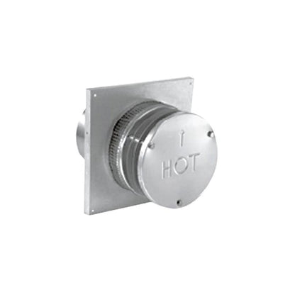 4" x 6 5/8" DirectVent Pro Round Horizontal Termination Cap - 46DVA-HRCS
