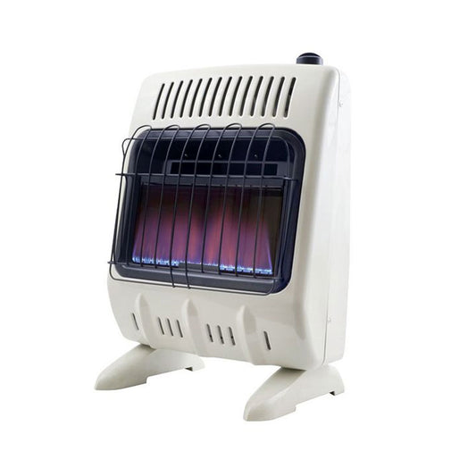 Vent Free 10,000 BTU Blue Flame Natural Gas Heater