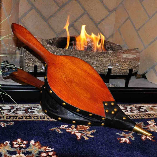 Johnny Beard Large Twin Valve Cherry Bellows