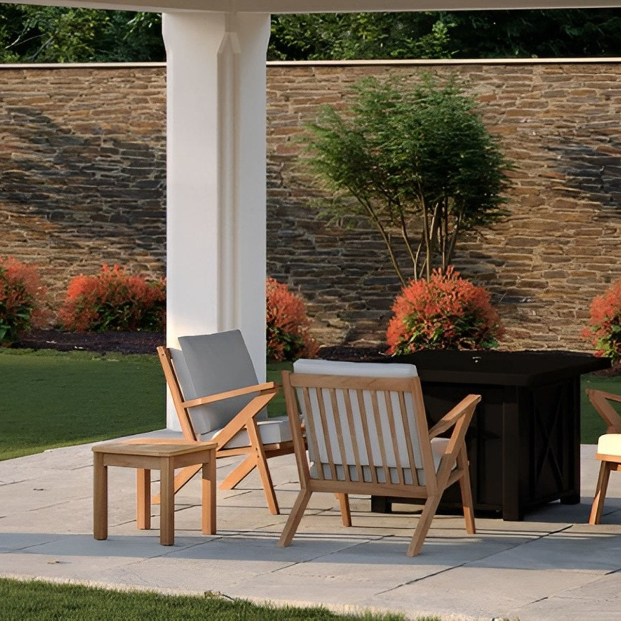 Fire Sense Oslo Wooden Armchair - 62969