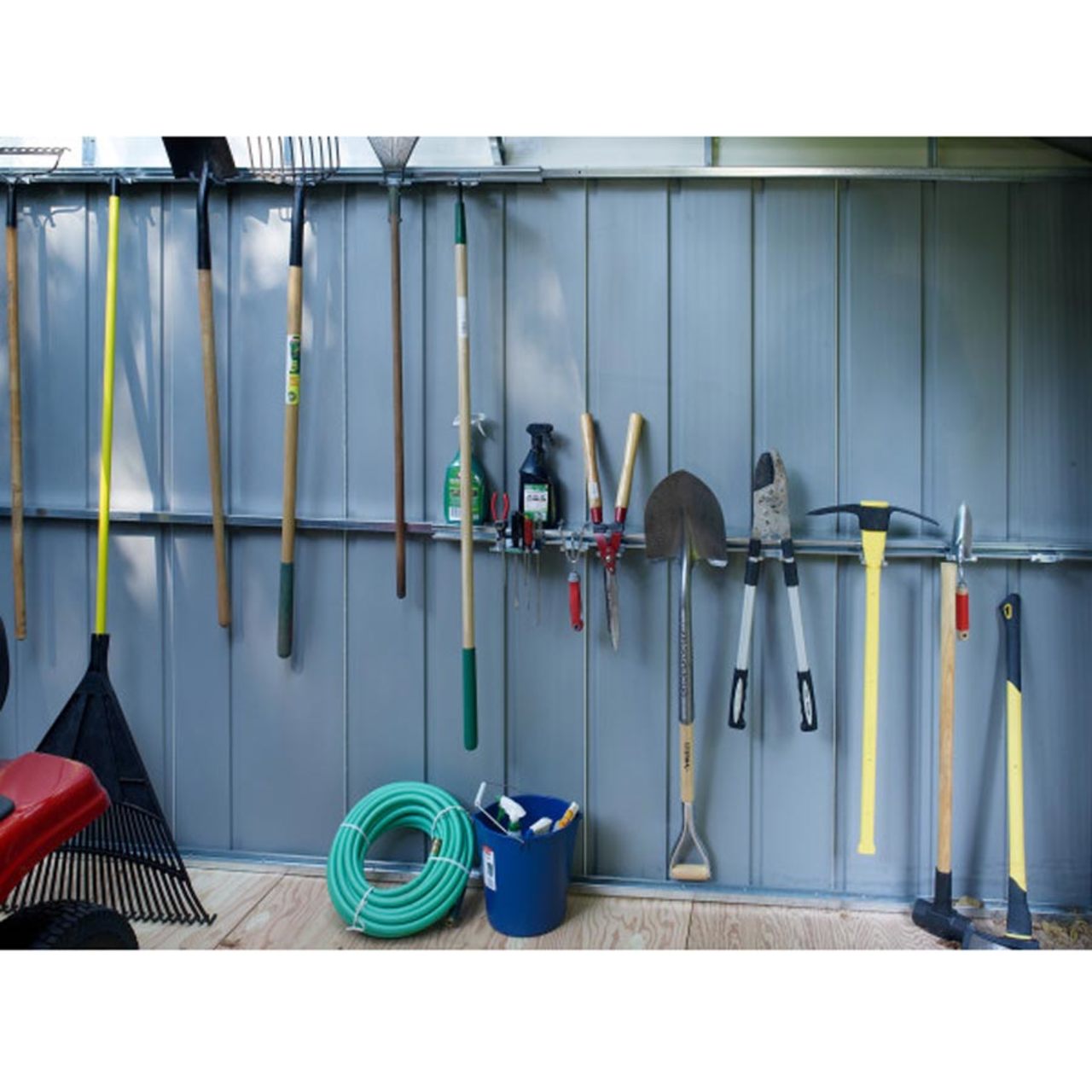 Arrow Murryhill 14' x 31' Steel Storage Garage/Building - Gray