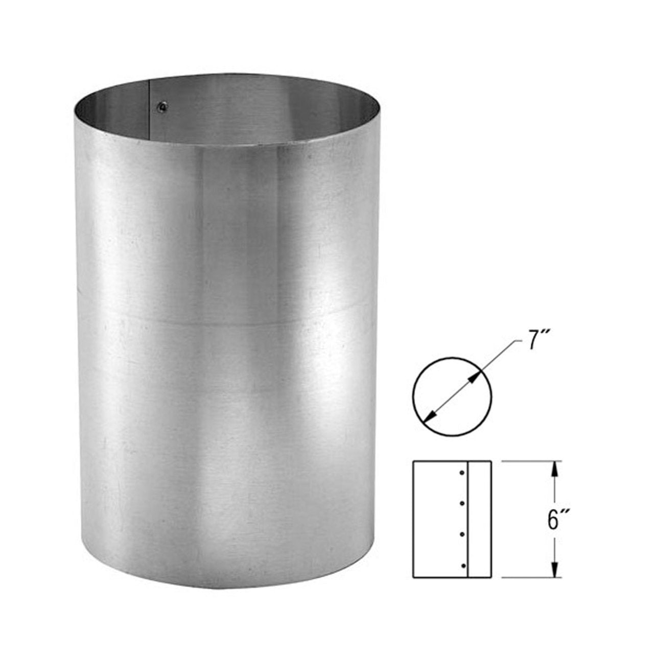 6" DuraFlexSS Mortar Sleeve - 6DFS-MS
