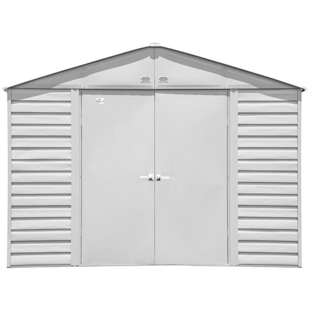 Arrow Select 10' x 14' Steel Storage Shed -  Flute Gray
