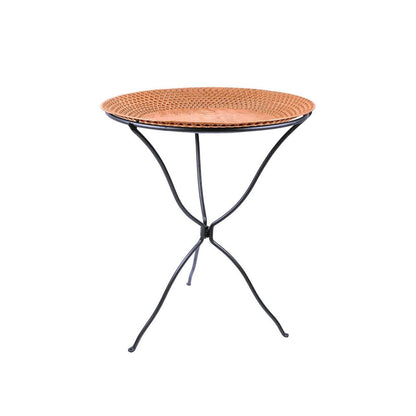 24" Classic Hammered Copper Bird Bath