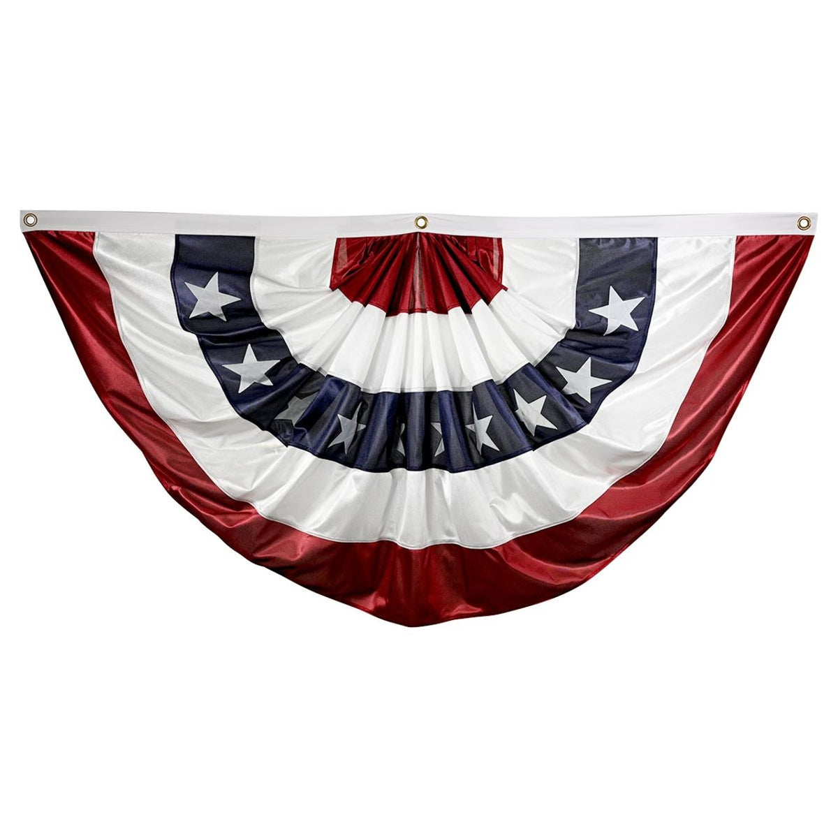 3ft x 6ft Super Tough Sewn Polyester Pleated Fan